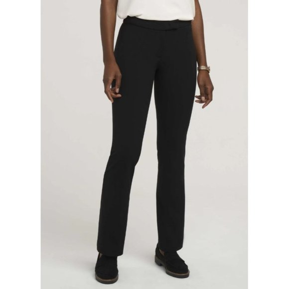 Anne Klein Women's Stretch Flare Leg Casual Career Black Dress Pants SZ 16 B2-17 - Picture 1 of 6